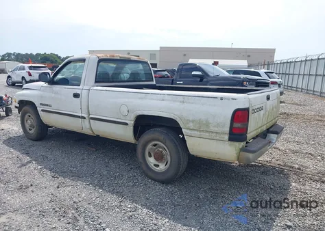 1999 Dodge Ram 2500 St from USA, damaged, VIN 3B7KC26Z3XM512411